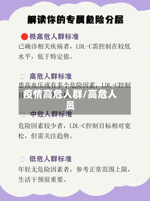 疫情高危人群/高危人员-第3张图片