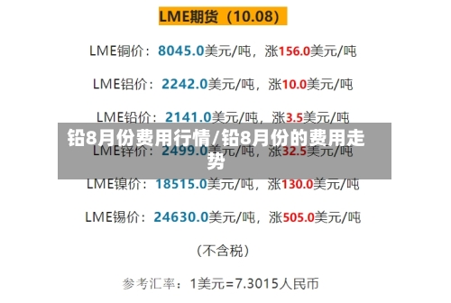 铅8月份费用行情/铅8月份的费用走势-第2张图片