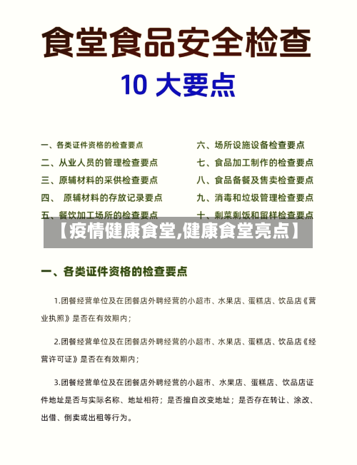 【疫情健康食堂,健康食堂亮点】-第2张图片