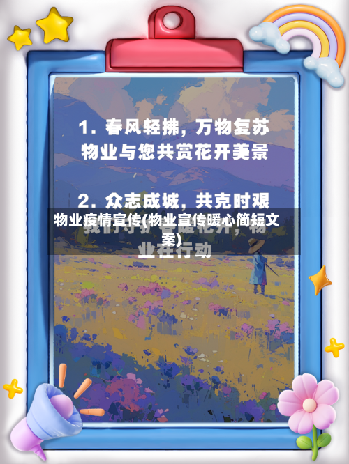 物业疫情宣传(物业宣传暖心简短文案)-第3张图片