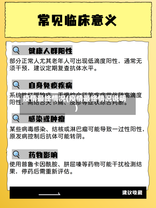 疫情最终情况(疫情最终情况说明)