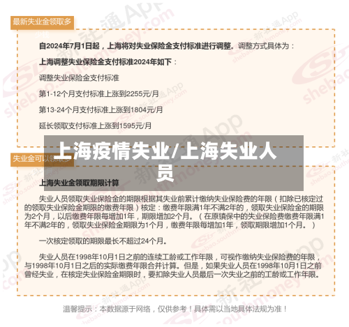 上海疫情失业/上海失业人员