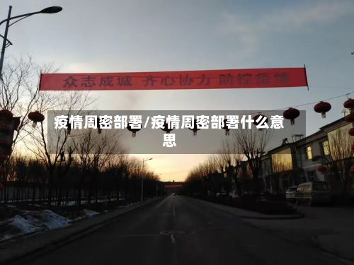 疫情周密部署/疫情周密部署什么意思-第2张图片