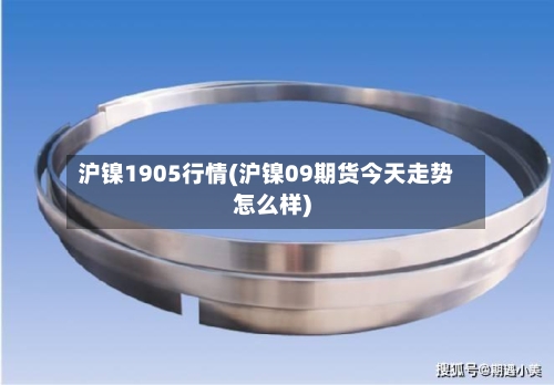 沪镍1905行情(沪镍09期货今天走势怎么样)-第2张图片