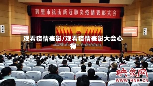 观看疫情表彰/观看疫情表彰大会心得-第2张图片