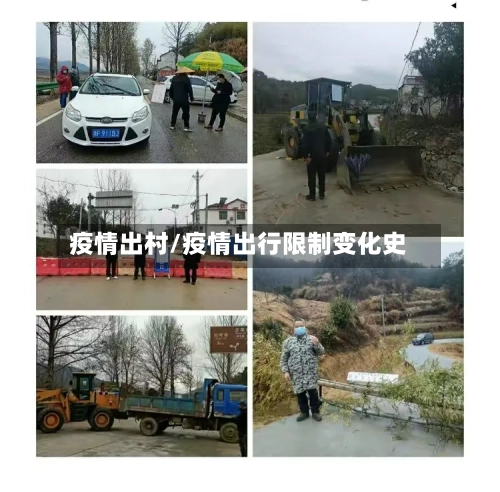 疫情出村/疫情出行限制变化史