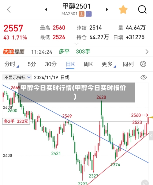 甲醇今日实时行情(甲醇今日实时报价)