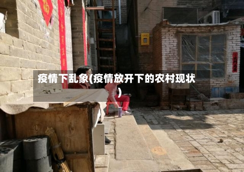 疫情下乱象(疫情放开下的农村现状)-第2张图片