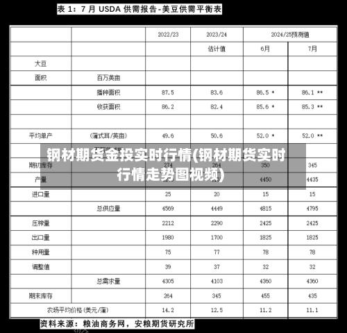 钢材期货金投实时行情(钢材期货实时行情走势图视频)