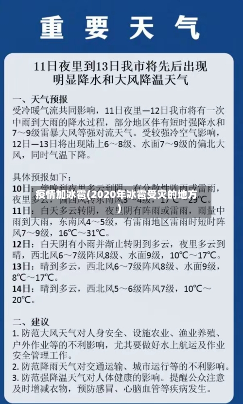 疫情加冰雹(2020年冰雹受灾的地方)