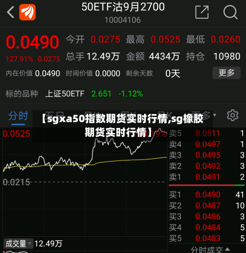 【sgxa50指数期货实时行情,sg橡胶期货实时行情】