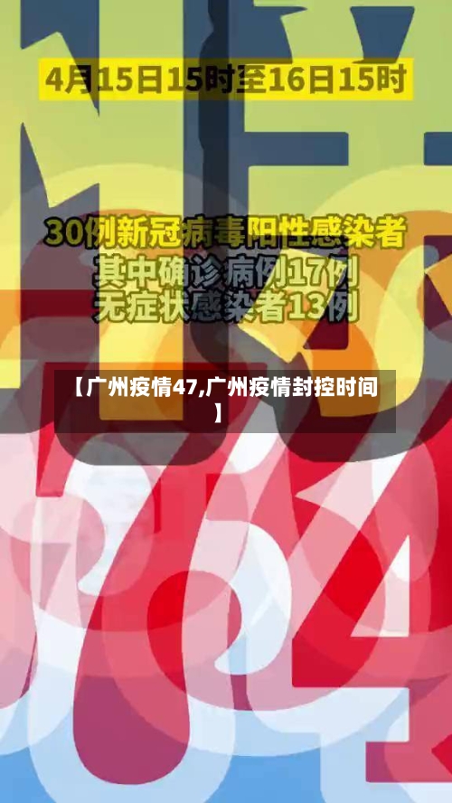 【广州疫情47,广州疫情封控时间】-第2张图片