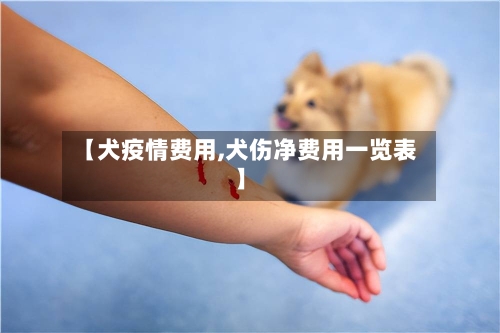 【犬疫情费用,犬伤净费用一览表】-第3张图片