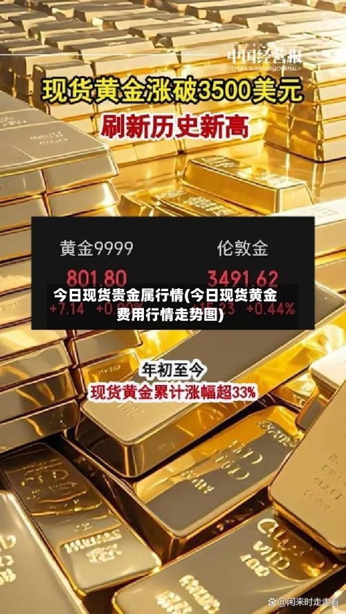 今日现货贵金属行情(今日现货黄金费用行情走势图)-第2张图片