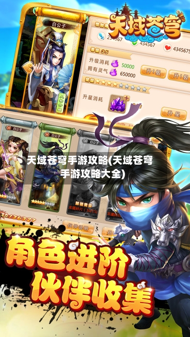 天域苍穹手游攻略(天域苍穹手游攻略大全)-第3张图片