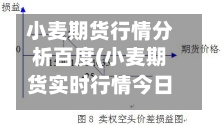 小麦期货行情分析百度(小麦期货实时行情今日费用)-第2张图片