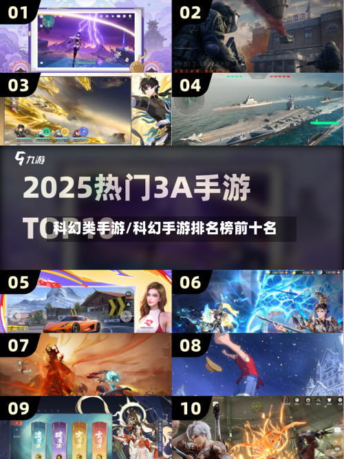 科幻类手游/科幻手游排名榜前十名