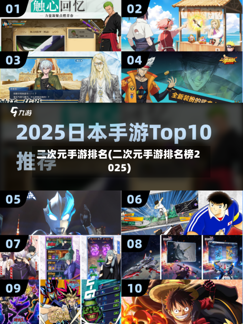二次元手游排名(二次元手游排名榜2025)-第2张图片