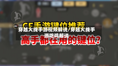 穿越火线手游视频解说/穿越火线手游吃鸡解说-第2张图片