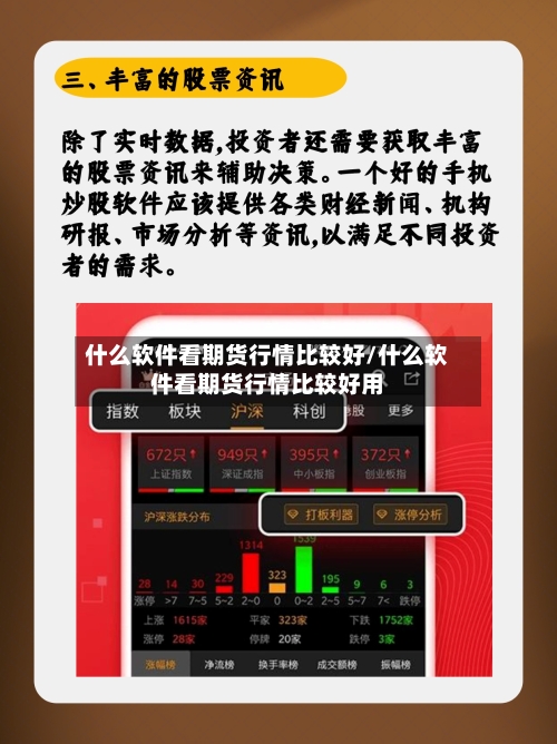 什么软件看期货行情比较好/什么软件看期货行情比较好用