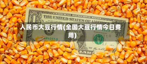 人民币大豆行情(全国大豆行情今日费用)-第2张图片