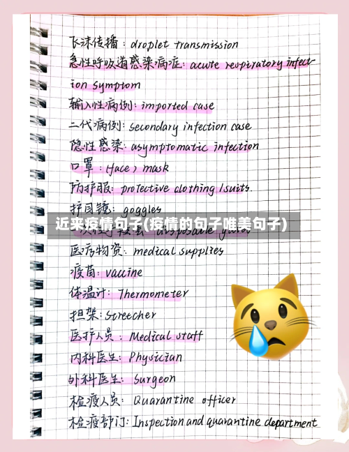 近来疫情句子(疫情的句子唯美句子)-第2张图片