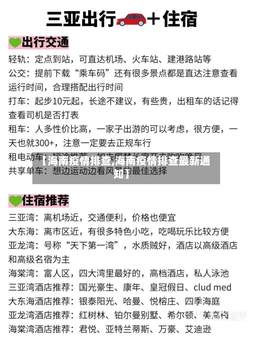 【海南疫情排查,海南疫情排查最新通知】-第3张图片
