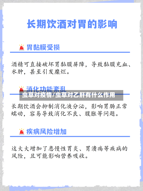 虫草对疫情/虫草对乙肝有什么作用-第2张图片