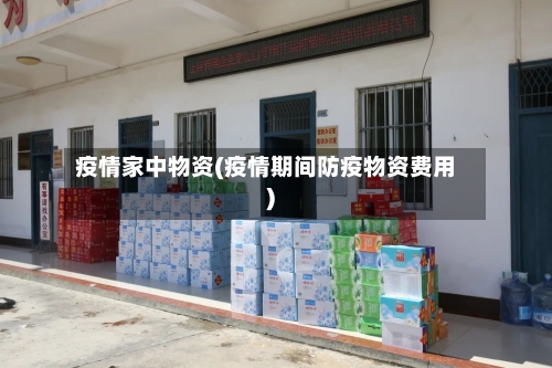 疫情家中物资(疫情期间防疫物资费用)-第2张图片