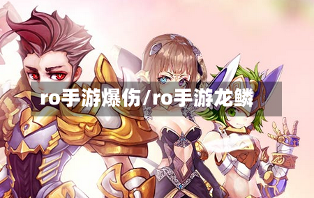 ro手游爆伤/ro手游龙鳞-第2张图片