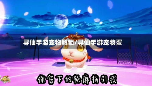 寻仙手游宠物解锁/寻仙手游宠物蛋-第3张图片