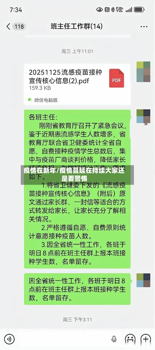 疫情在新年/疫情蔓延在持续大家还是要警惕-第2张图片