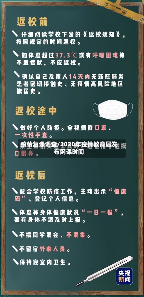 疫情复课调查/2020年疫情教育局发布网课时间