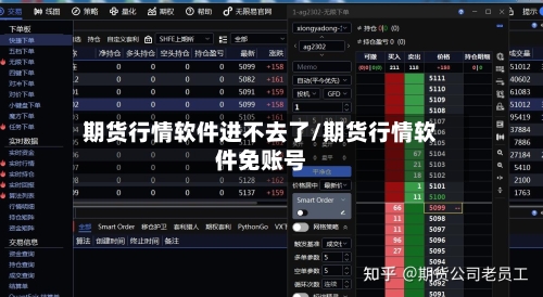 期货行情软件进不去了/期货行情软件免账号