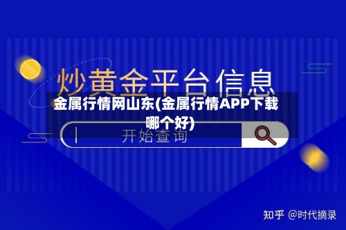 金属行情网山东(金属行情APP下载哪个好)