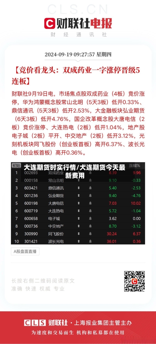 大连期货时实行情/大连期货今天最新费用-第2张图片