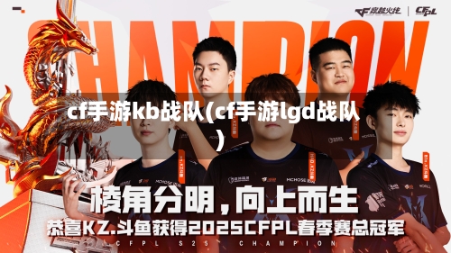 cf手游kb战队(cf手游lgd战队)