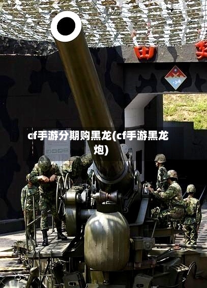 cf手游分期购黑龙(cf手游黑龙炮)