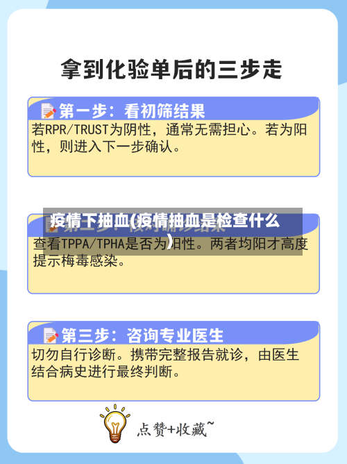 疫情下抽血(疫情抽血是检查什么)-第3张图片
