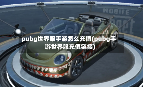 pubg世界服手游怎么充值(pubg手游世界服充值链接)