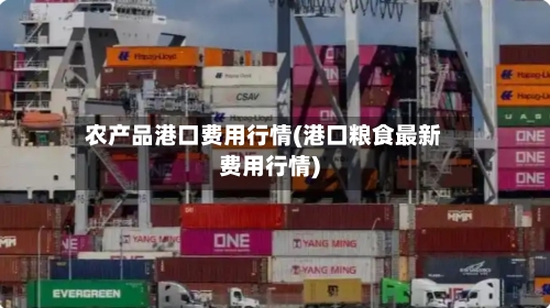 农产品港口费用行情(港口粮食最新费用行情)-第2张图片