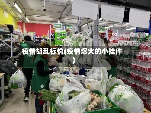 疫情胡乱标价(疫情爆火的小挂件)-第2张图片