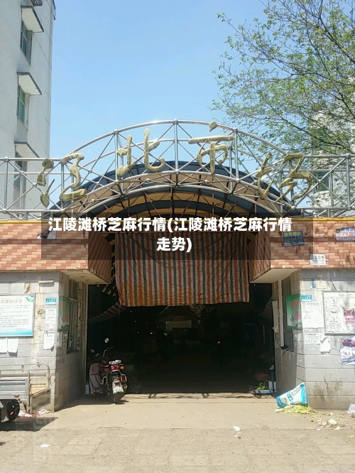 江陵滩桥芝麻行情(江陵滩桥芝麻行情走势)-第2张图片