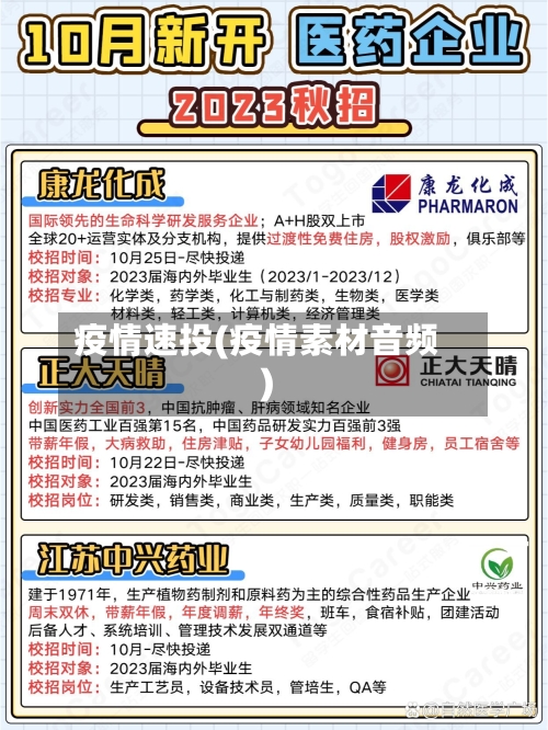疫情速投(疫情素材音频)