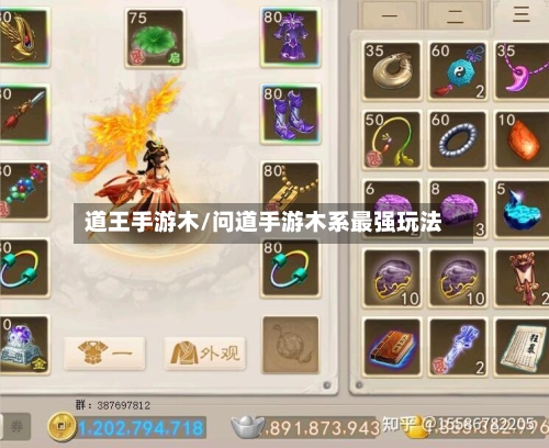 道王手游木/问道手游木系最强玩法